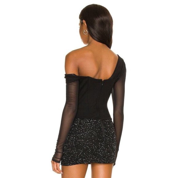 Bailey 44 Faith Top Black Sheer - Picture 5 of 6
